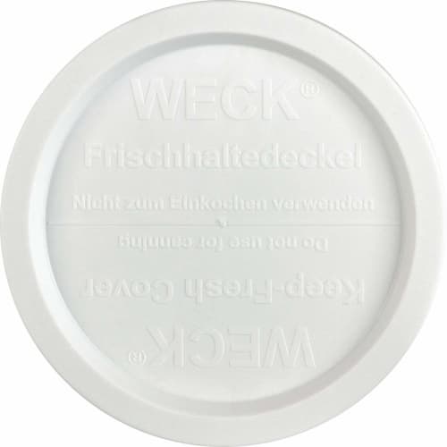 cotta WECK Plastic Cover, Large, White, 11cm Diameter, 85646