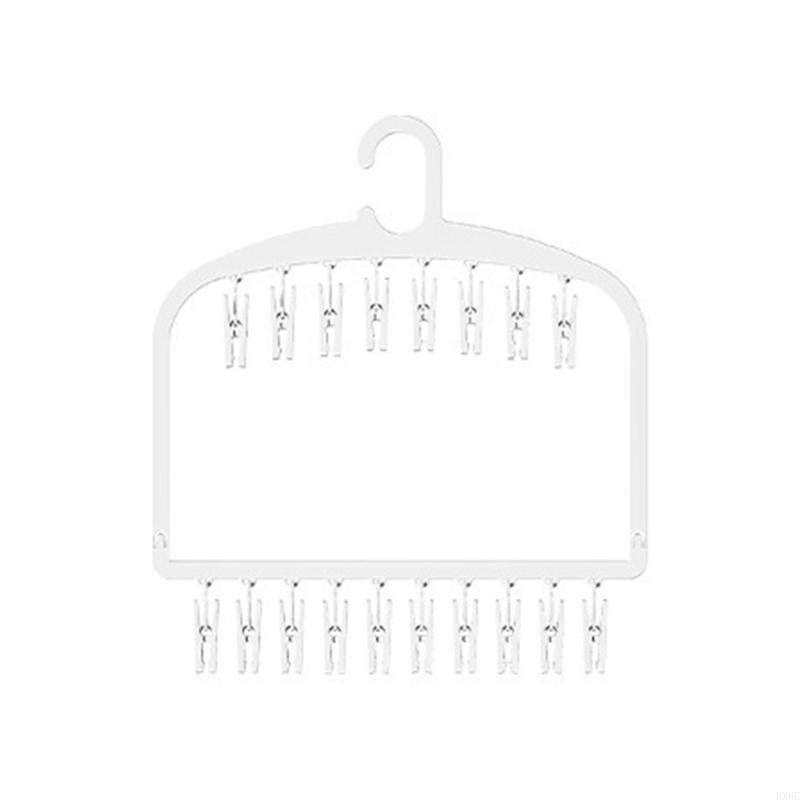 Durable Plastic Hanger Nonslip Grooves Foldable Design For Tight Storage Area HX6C 1060₽