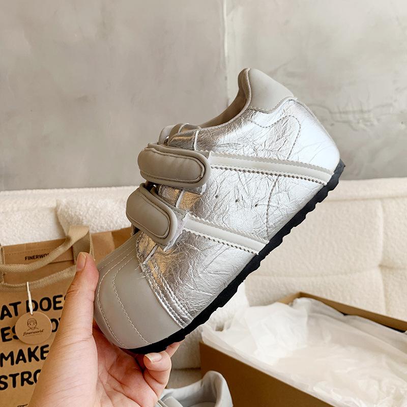 

Кожаная версия~ нишевые уродливо-милые туфли с большой головой в стиле ретро, немецкие тренировочные туфли, женские, с внутренней платформой, универсальные, на шнуровке, туфли Форреста Гампа, балетки бо 40