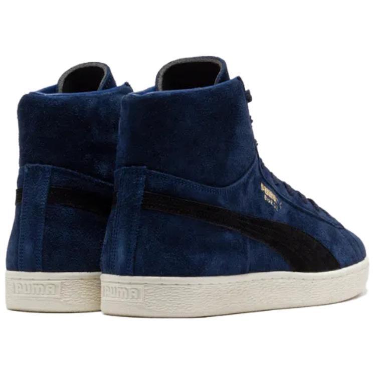 NOAH x PUMA Suede Classic Mid top Scarpe da Skateboard Unisex Blu Bianco Nero 398315-01
