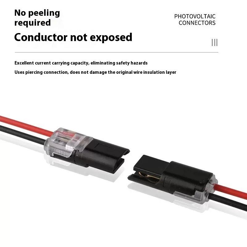 5/10/20Pcs Electrical Connector 2 Pin Way Plug Car Wire Cable Automotive Electrical Connector Strip Terminal Connection