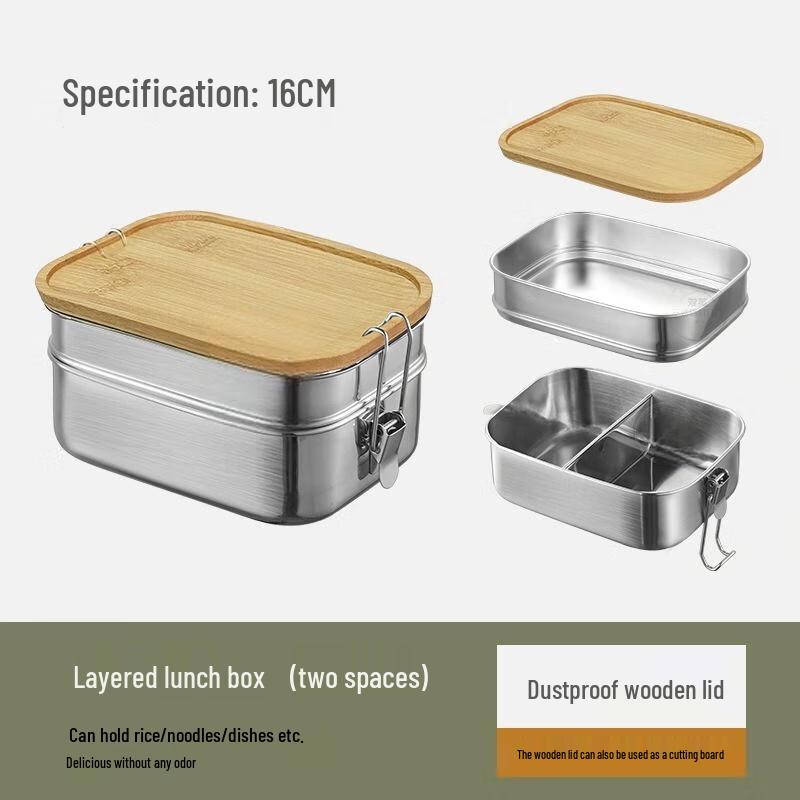 ZISIZ 304 Stainless Steel Lunch Box