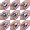 Slayer Demon Bracelet Alloy Glass Pendant Multilayer Woven Accessories Anime