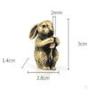 Holder Chinese SHENGXIAO Animal Figurine Ornaments (Pure Brass, Single Hole in 0.2cm)