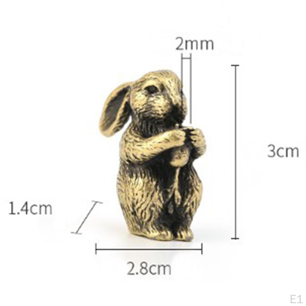 Holder Chinese SHENGXIAO Animal Figurine Ornaments (Pure Brass, Single Hole in 0.2cm)