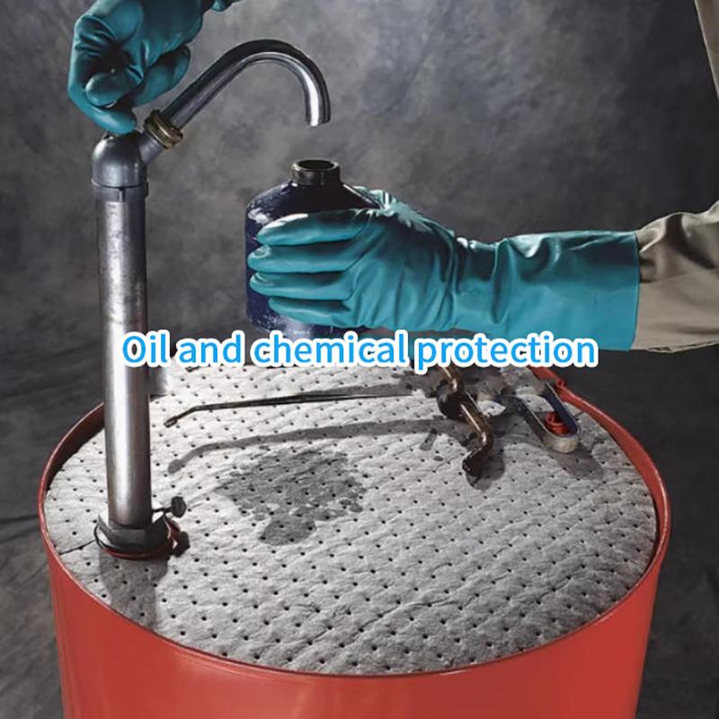 Drum Top Absorbent Pads For 55 Gallon Drums Barrel Oil Absorbent Pads Mat 22 Inch Diameter Lid Oil Mat Onesize