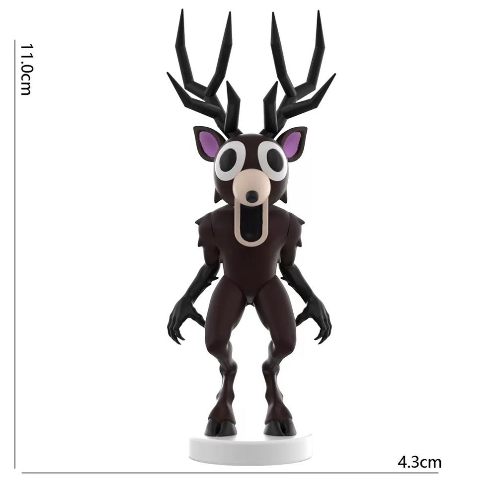 

New 99 Nights in The Forest Deer Owl Goat Monster Building Blocks Set Model Assembled Building Blocks Figurine Plastic Toy Gifts