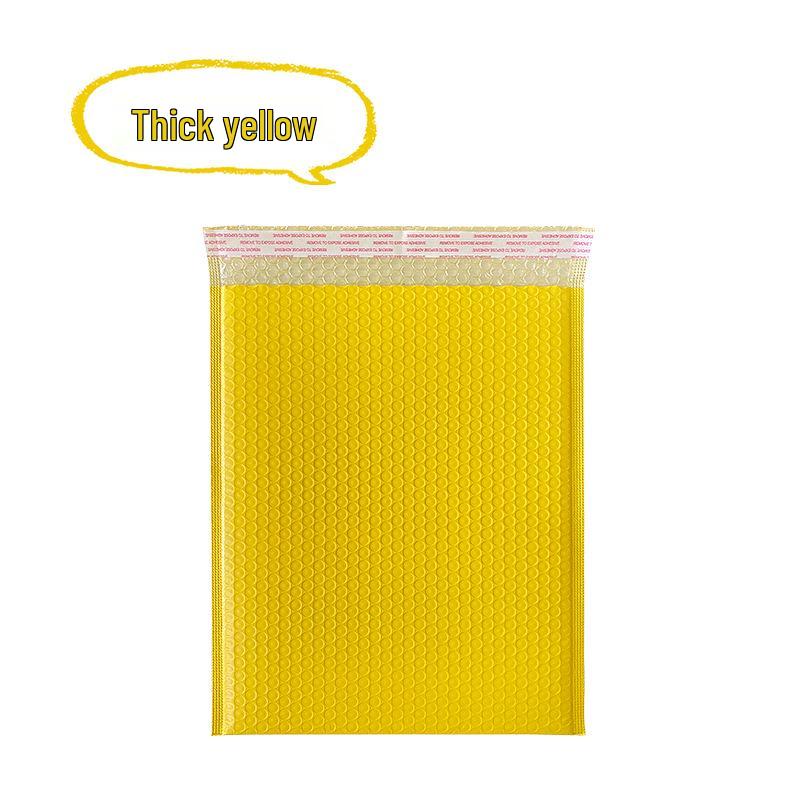 Large Self-Adhesive Bubble Wrap Bags for Clothing - Shockproof and Thickened Packaging with Foam for Small Card Protection