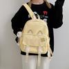 Cat Pattern Backpack Student Schoolbag Women's Travel Backpack