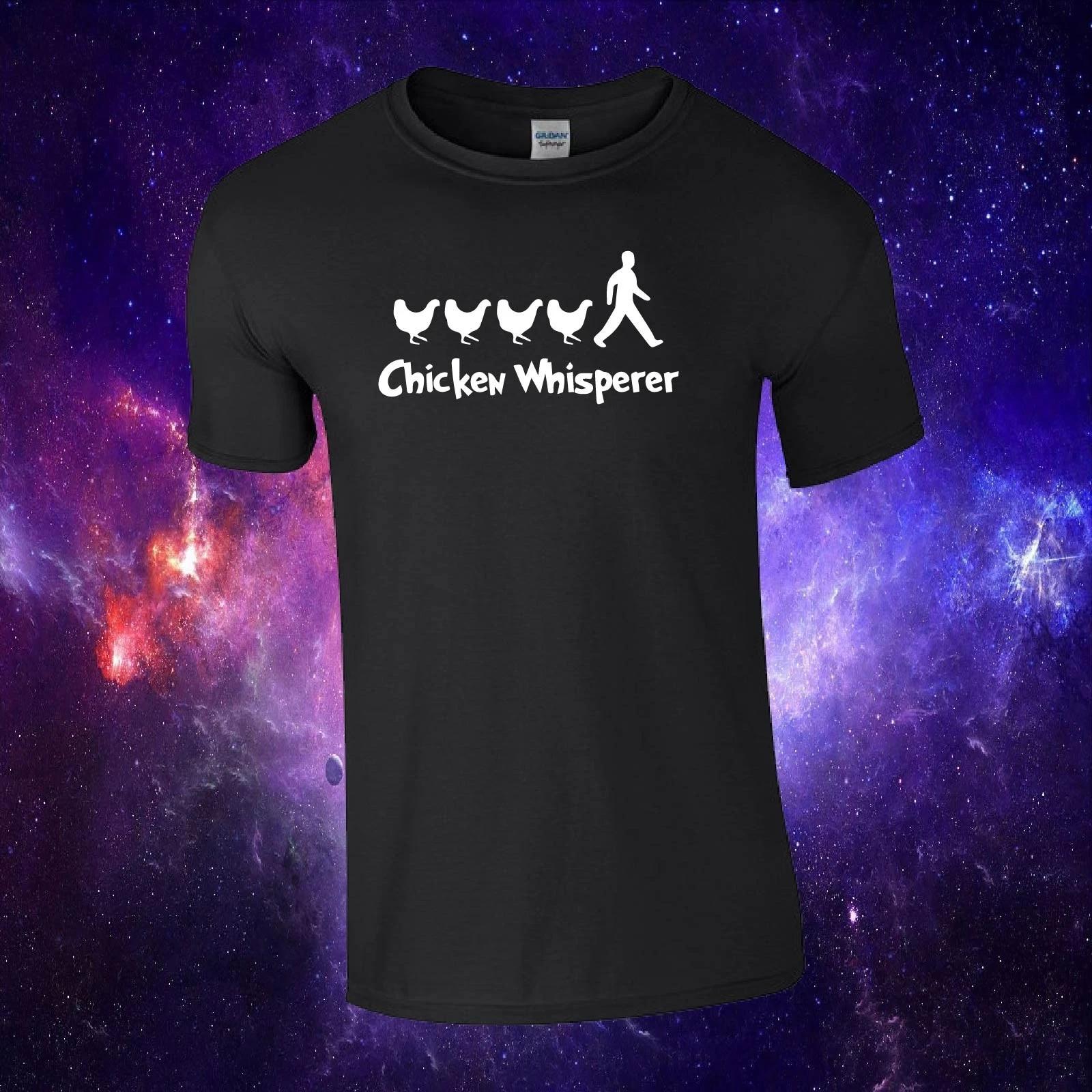Chicken Whisperer Farm Farmer Funny Gift Kids/Adults Top T-shirt 4XL
