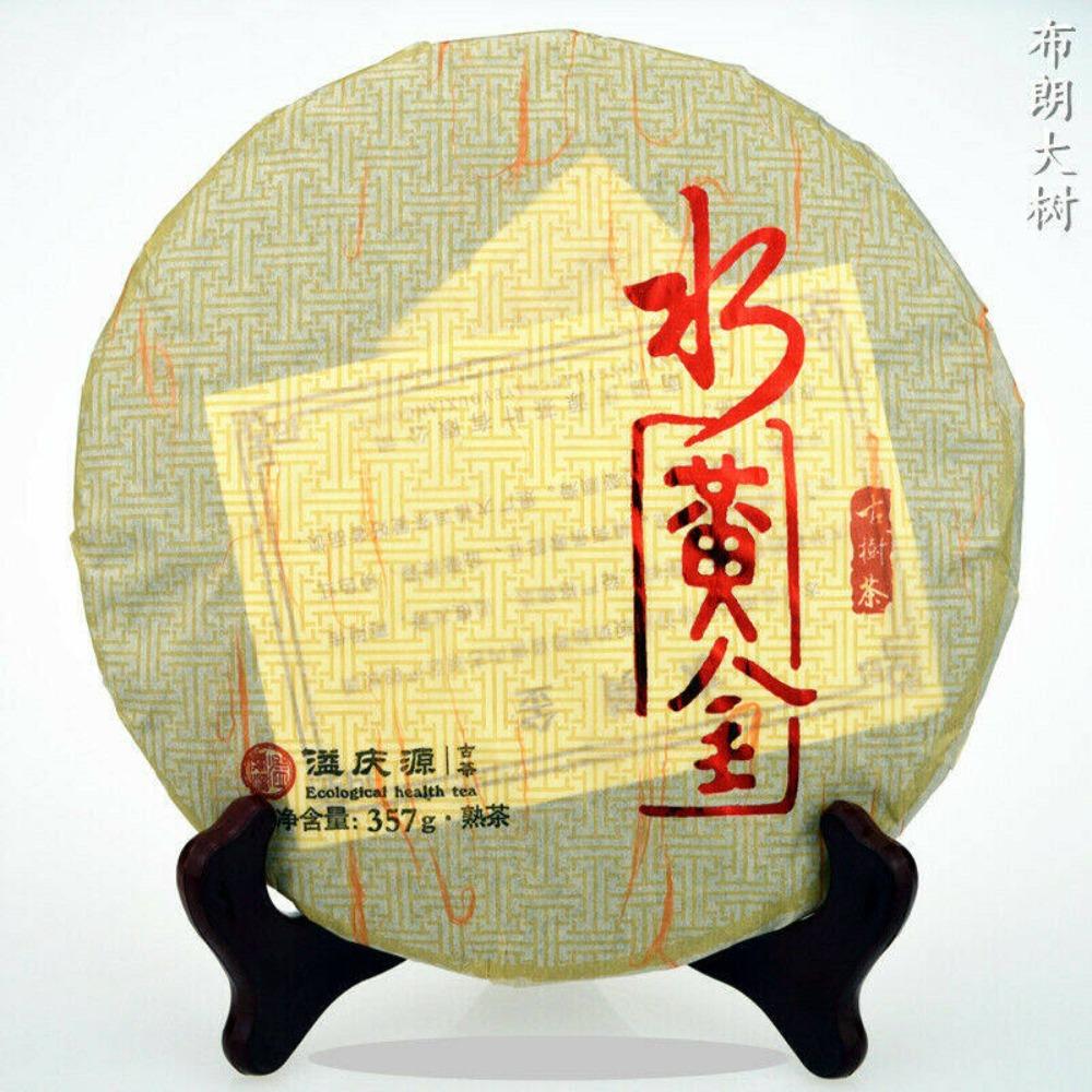 357g Menghai Big Tree Pu Erh Black Tea Top Grade Puerh Cooked Cake Gift