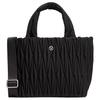 5L Rautenmuster-Tragetasche Damen Tragetaschen Schwarz LW9FZYS-0001