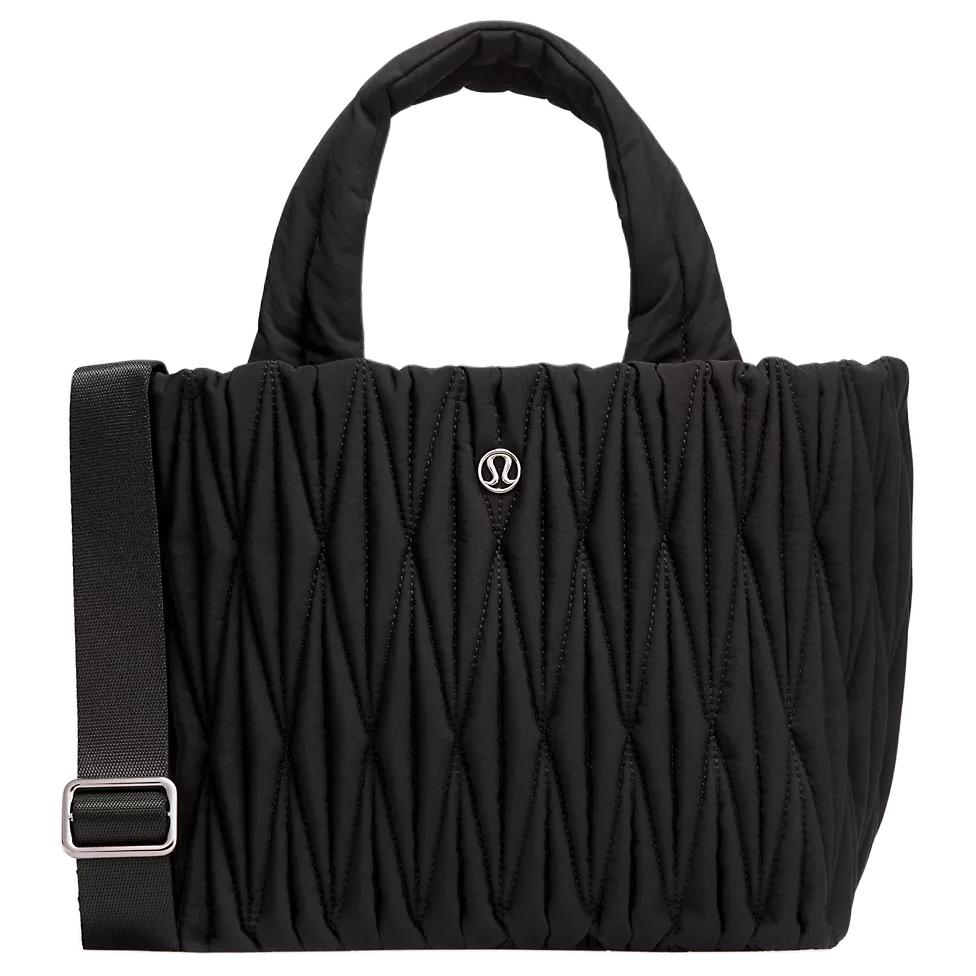 Lululemon 5L Diamond Quilted Design Tote Bag Women Tote Bags Black LW9FZYS-0001 Black