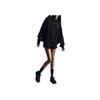 Nike Womens Oversized Pullover Hoodie Black/Sail Women Streetwear DQ5858-010