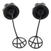 2pcs Fuel Petrol Tank Cap For Lawn Mower Grass Strimmer Trimmer Brush Cutter Chainsaw Part Tank Cap Replacement Parts