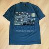 Vintage 1992 Sternennacht in Toronto Van Gogh Kunst T-Shirt Unisex T-Shirt