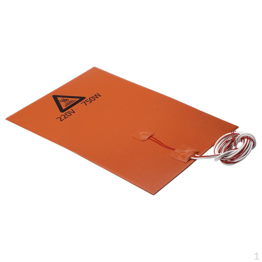 220V 200W Silicone Heat Bed 3D Printer Heating Pad