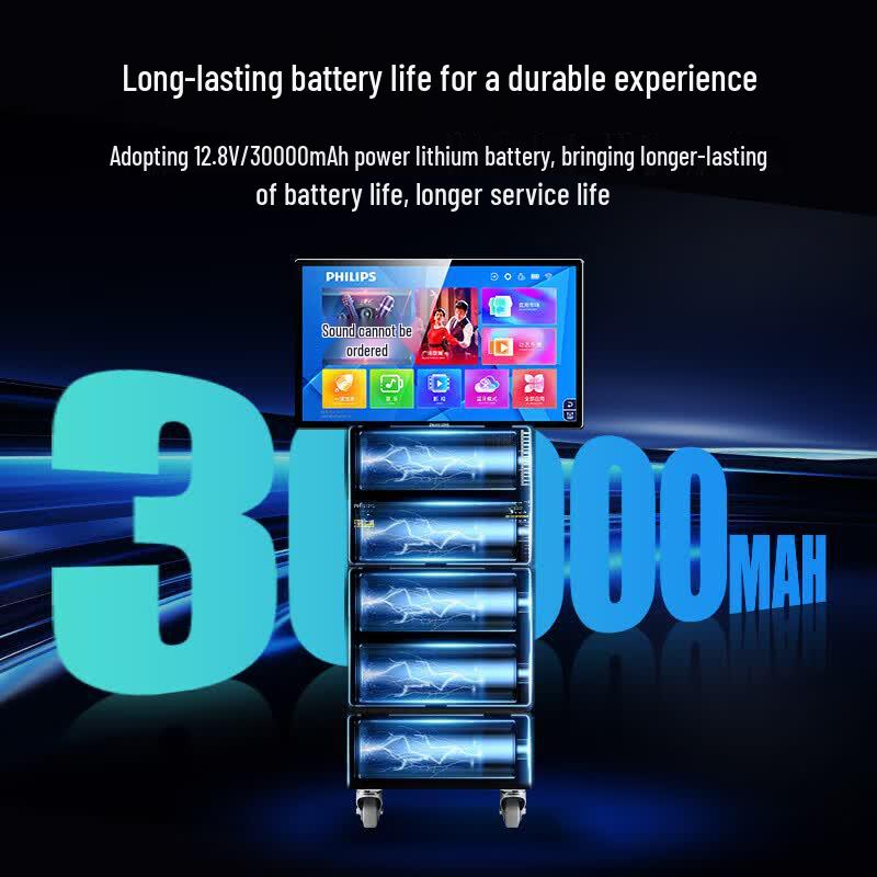 Philips Portable Outdoor KTV Karaoke Speaker System (CN version)