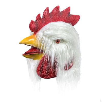 Hlava , Kuřecí Halloweenský Kostým pro Festivalové Scénické Vystoupení Karneval
