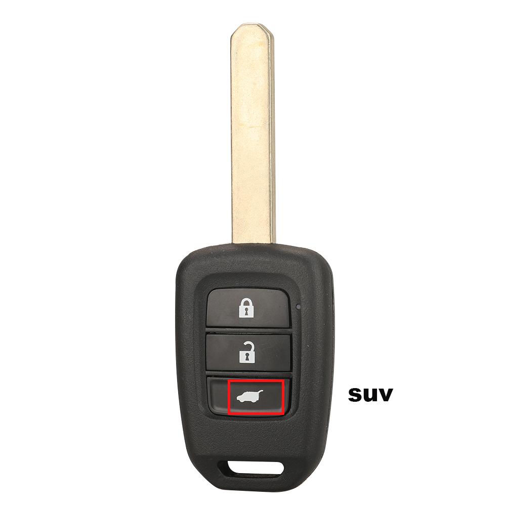 

Автомобильный ключ-брелок jingyuqin 313,8/433 МГц ID47 чип бесключевой дистанционный ключ-брелок для Honda Accord 2013 2014 2015 2016 2017 MLBHLIK6-1T/1TA 433 Mhz сахар коричневый