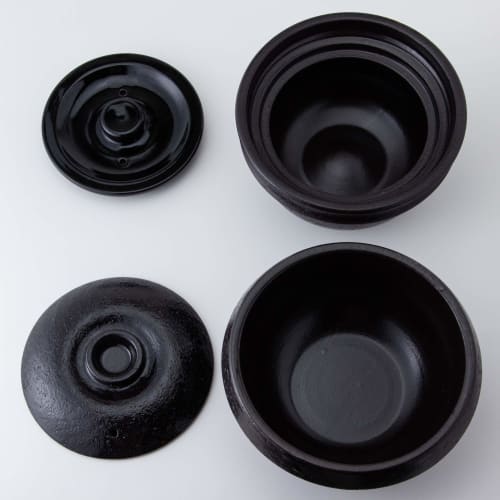 Hase Seitou Hase-en Earthenware Rice Pot, Tochin Kamado "Kiwami" (Goku) Rice Cooker, 2-cup Capacity (Approx. 1200ml), Microwave-Safe, Iga Ware, Made i