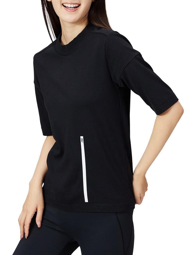 Adidas Sportswear Short Sleeve BG791 Black S Z.N.E. T-Shirt Women's (H22606)