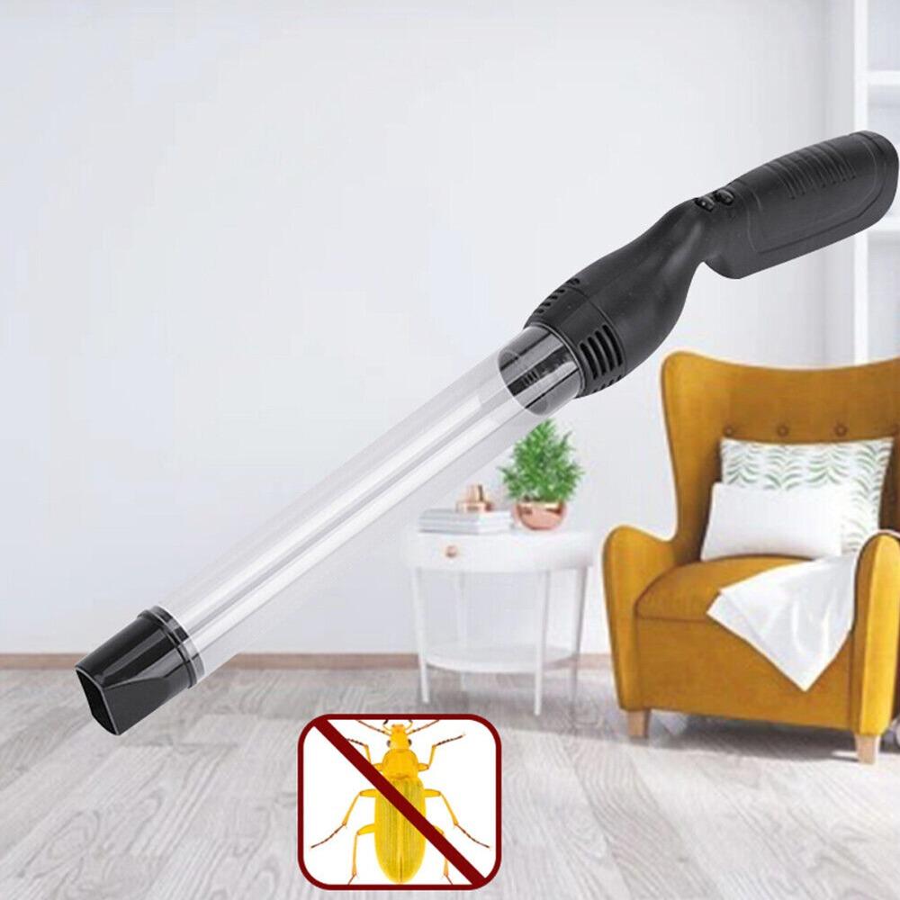 Light Powerful Electronic Bug Vacuum Insect Sucker Grabber Moth Insect Suction Device Pest Catcher