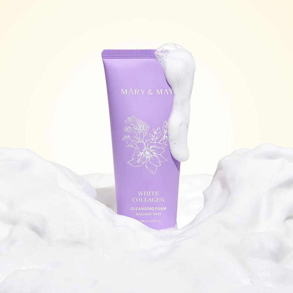 White Collagen Cleansing Foam 150ml/5.07fl.oz. AUTHENTIC STORE