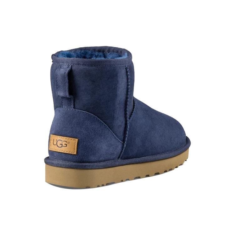 UGG Classic Mini Ii Boot Navy Blue Women's 1016222-NAVY