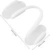 Silicone Dental Mouthguard Tooth Splint Protector For Preventing Nighttime Molar Occlusion1pcs-white