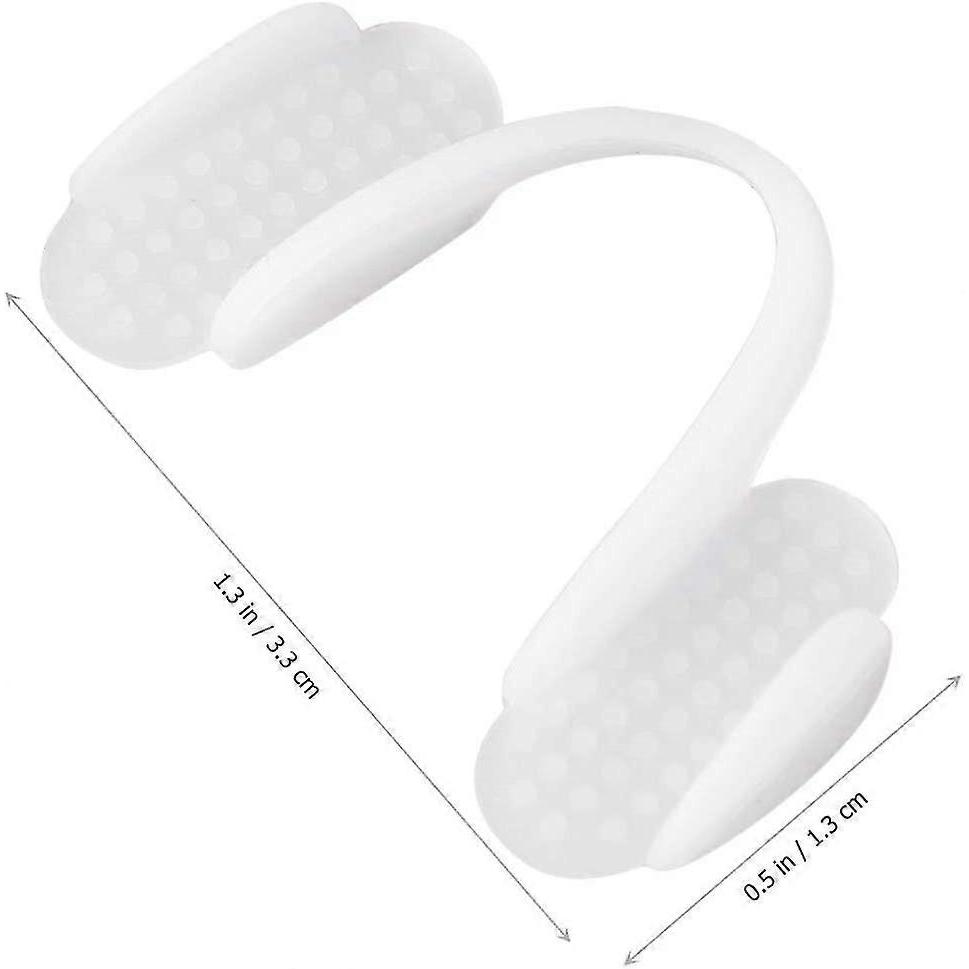 Silicone Dental Mouthguard Tooth Splint Protector For Preventing Nighttime Molar Occlusion1pcs-white