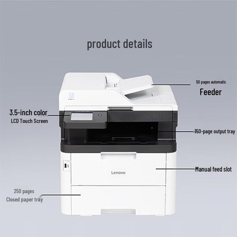 Lenovo CM7810DXF Pro Color Laser Multifunction Printer CN plug (adapter included)