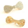 Women Crystal Jewelry Bowknot Hair Clip Rhinestone Hairpin Barrette