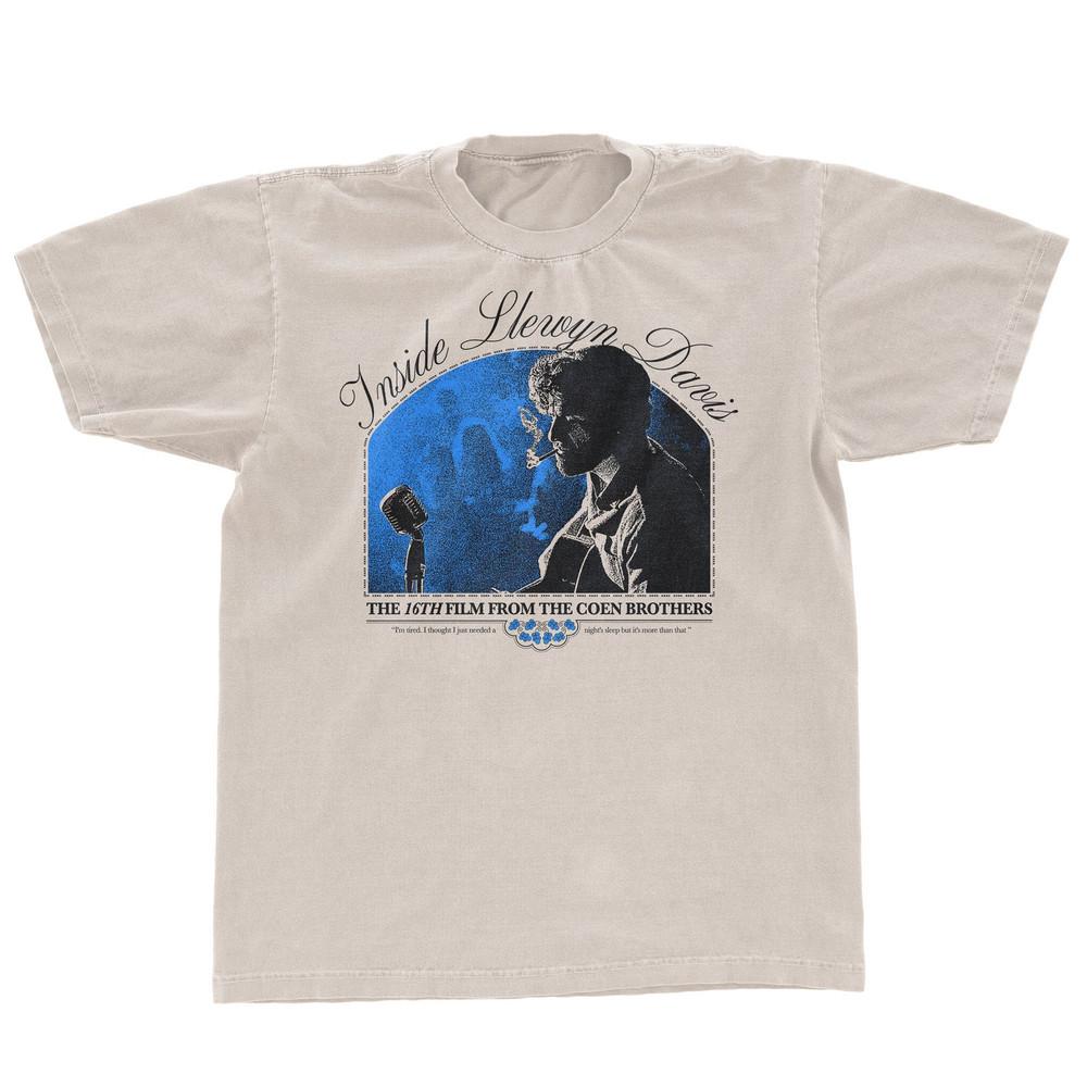 Inside Llewyn Davis Vintage T-Shirt Coen Brothers Oscar Isaac Folk Music Tee Unisex T-Shirt M