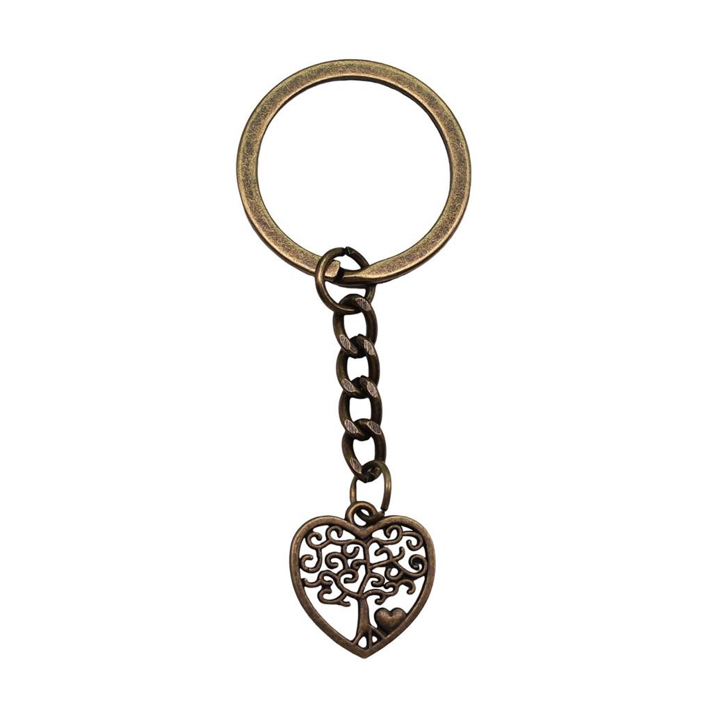 Kabbalah Lucky Charm Tree Of Life Keychain Love Key Ring 28mm