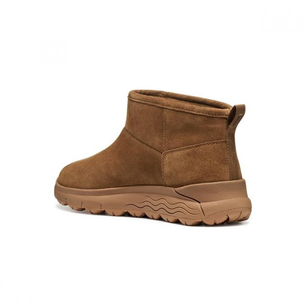 Geox Women Short Boots Brown 8gx26b5w3b Sperica