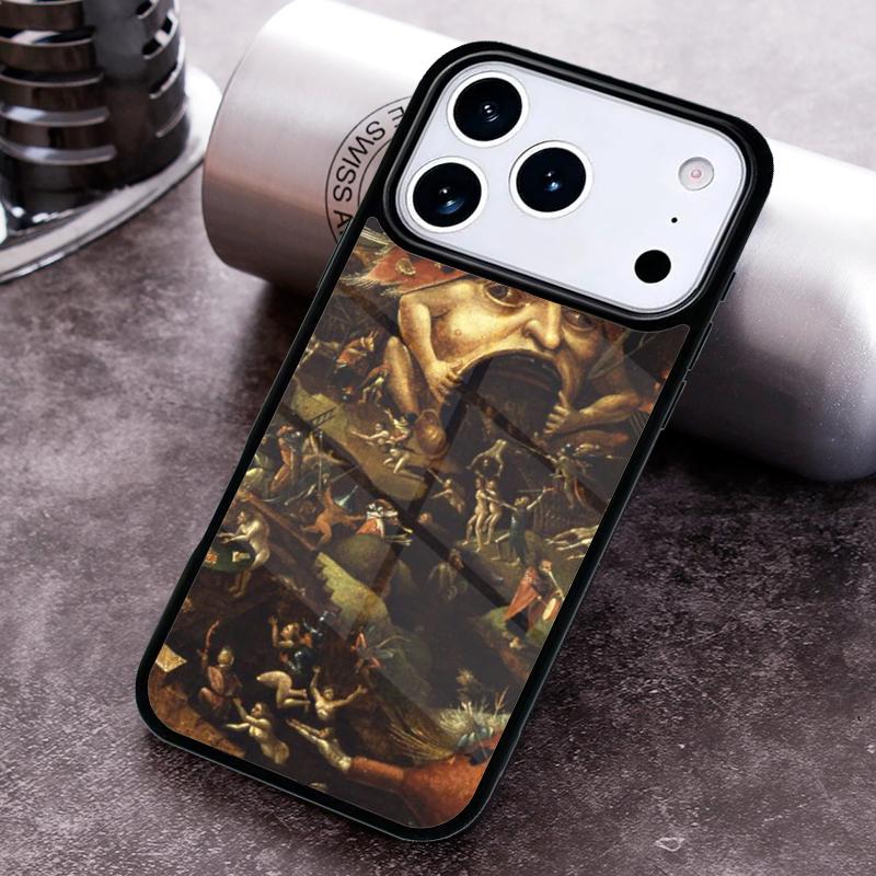 

Чохол для телефону з картиною Ієроніма Босха для iPhone 17 16 15 Pro Max Air 14 13 12 11 Plus Ударостійкий чохол iPhone 16 Plus