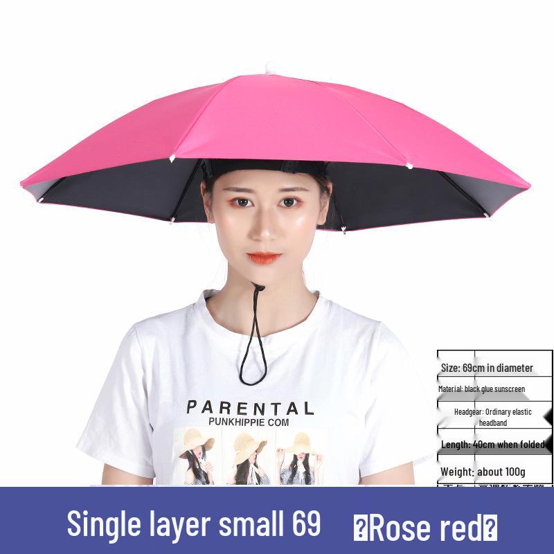 Cappello a Ombrello Pieghevole da Pesca per Adulti - Accessorio Personalizzato per Giornate di Sole