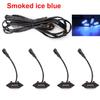 4Pcs/set Smoked Shell Amber Light Front Grille LED Light Safety Warning Light with Wire Harness Fit for Honda CRV 2017-2022