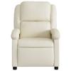 Massage Chair Cream Faux Leather