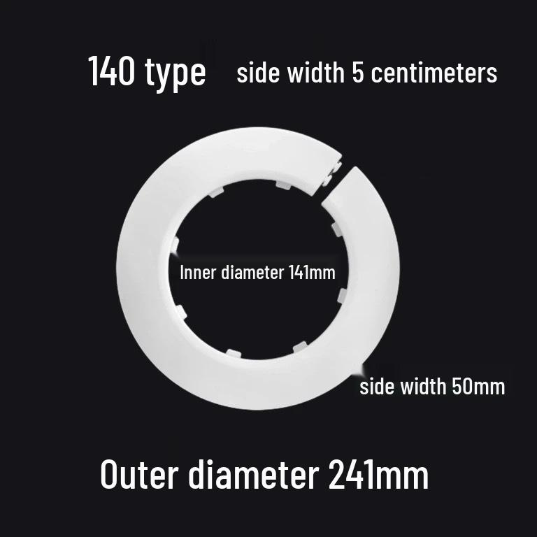 Decorative Pipe Cover Ring for Air Conditioning and Heating Valves