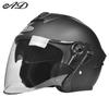 Factory Motorcycle Helmet Male Semi-helmet Personality All-season Electric Vehicle Large Tail