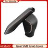 Car Gear Shift Collars Leather Head Knob Handbrake Grip Cover for Honda Civic 2016- Fit   Accord 2014