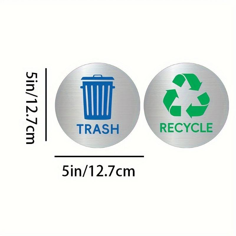 Recycling garbage classification stickers