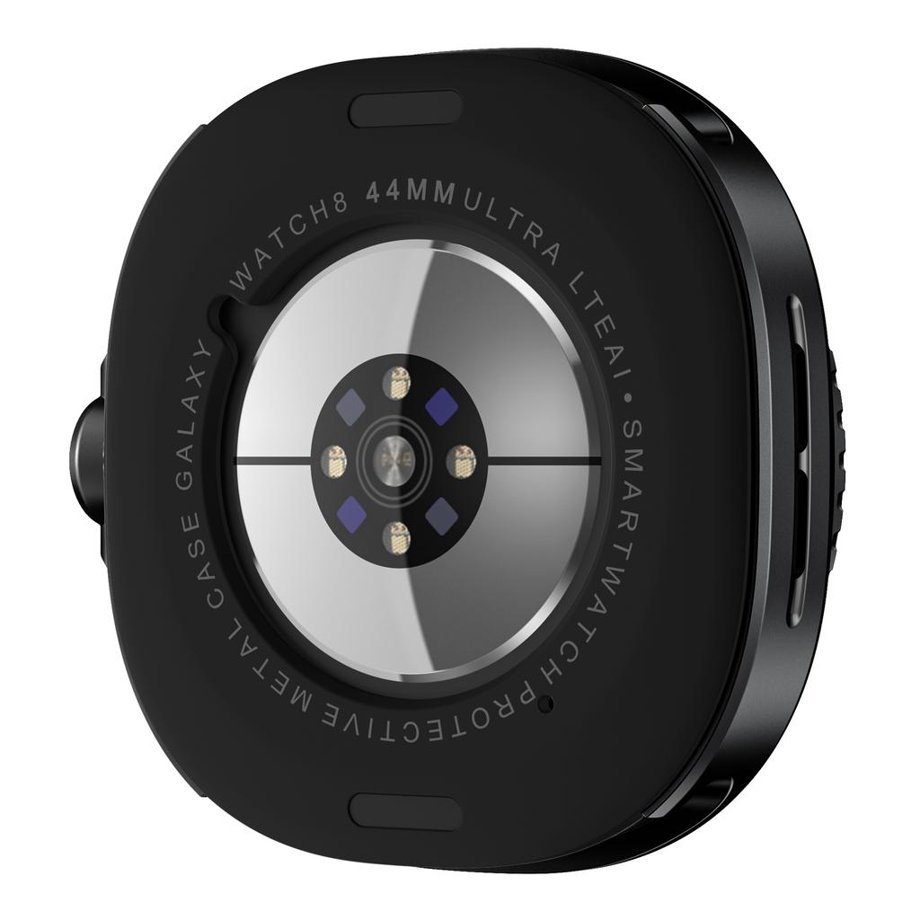 Schutzhülle aus Aluminiumlegierung für Samsung Galaxy Watch 8, Metallgehäuse, Zubehör, Hartrahmen, Metall-Schutzstoßstange für Samsung Galaxy Watch 8 (44 mm, 40 mm)