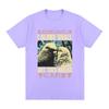 Japanese Vintage Funny I Alone Pigeon T Shirt Men Fashion Casual Short Sleeve T-shirt Unisex 100% Cotton Oversized T Shirts Tops
