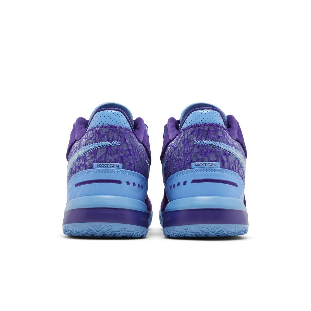 Nike Zoom LeBron NXXT Gen AMPD 'Summit Lake Hornets' (Unisex) Field Purple / Metallic Silver / University Blue Basketball Shoes FJ1566 500