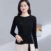 2025 Fall/Winter Women's Slimming Stretch Blouse with Long Sleeves