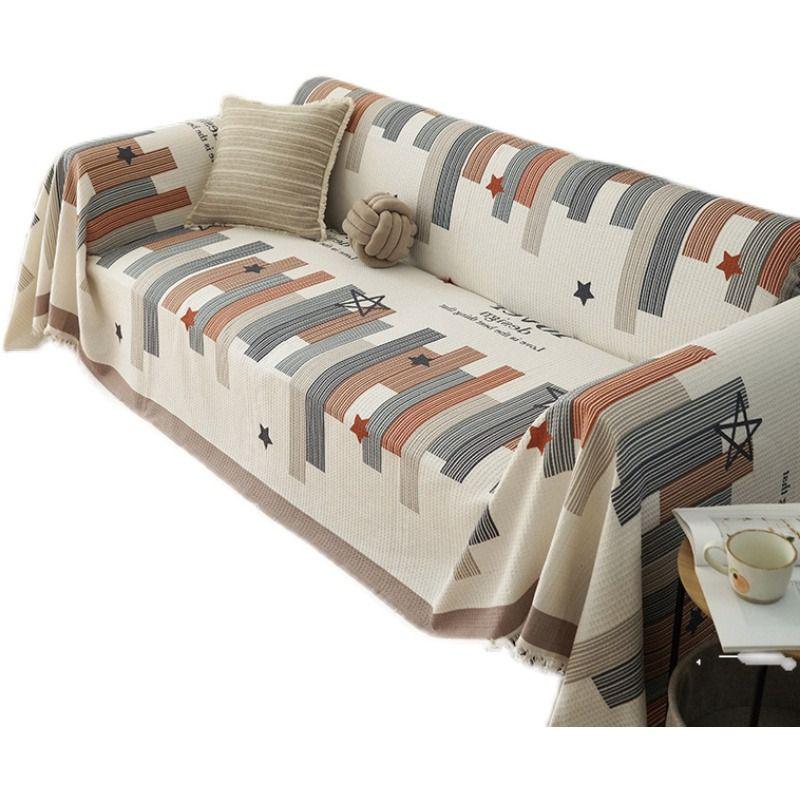 2024 Universal Sofa Anti-Slip Full Cover: Blanket & Cushion Towel for All Seasons