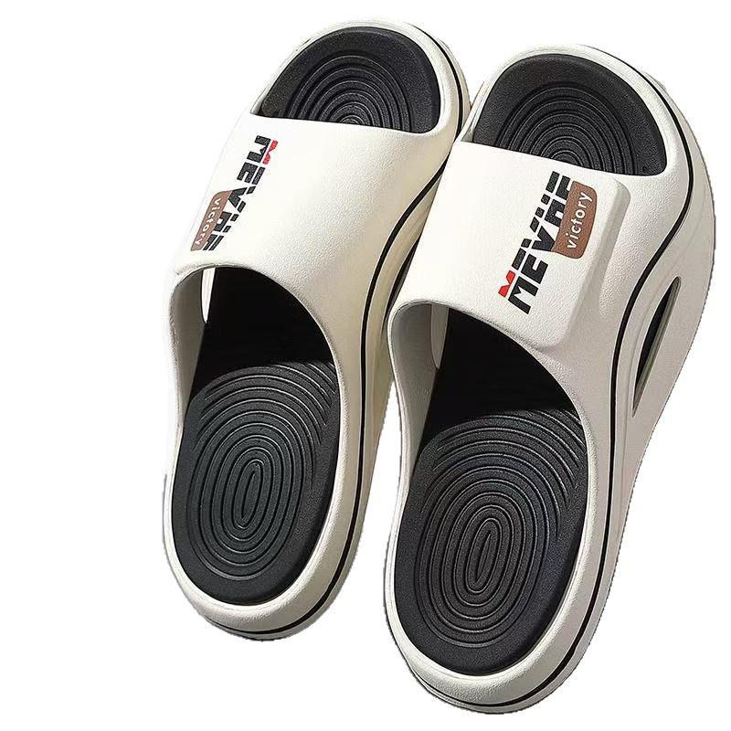 2025 Men's Non-Slip PVC Slippers: Odor-Free, Summer-Ready Indoor/Outdoor Bathroom Sandals
